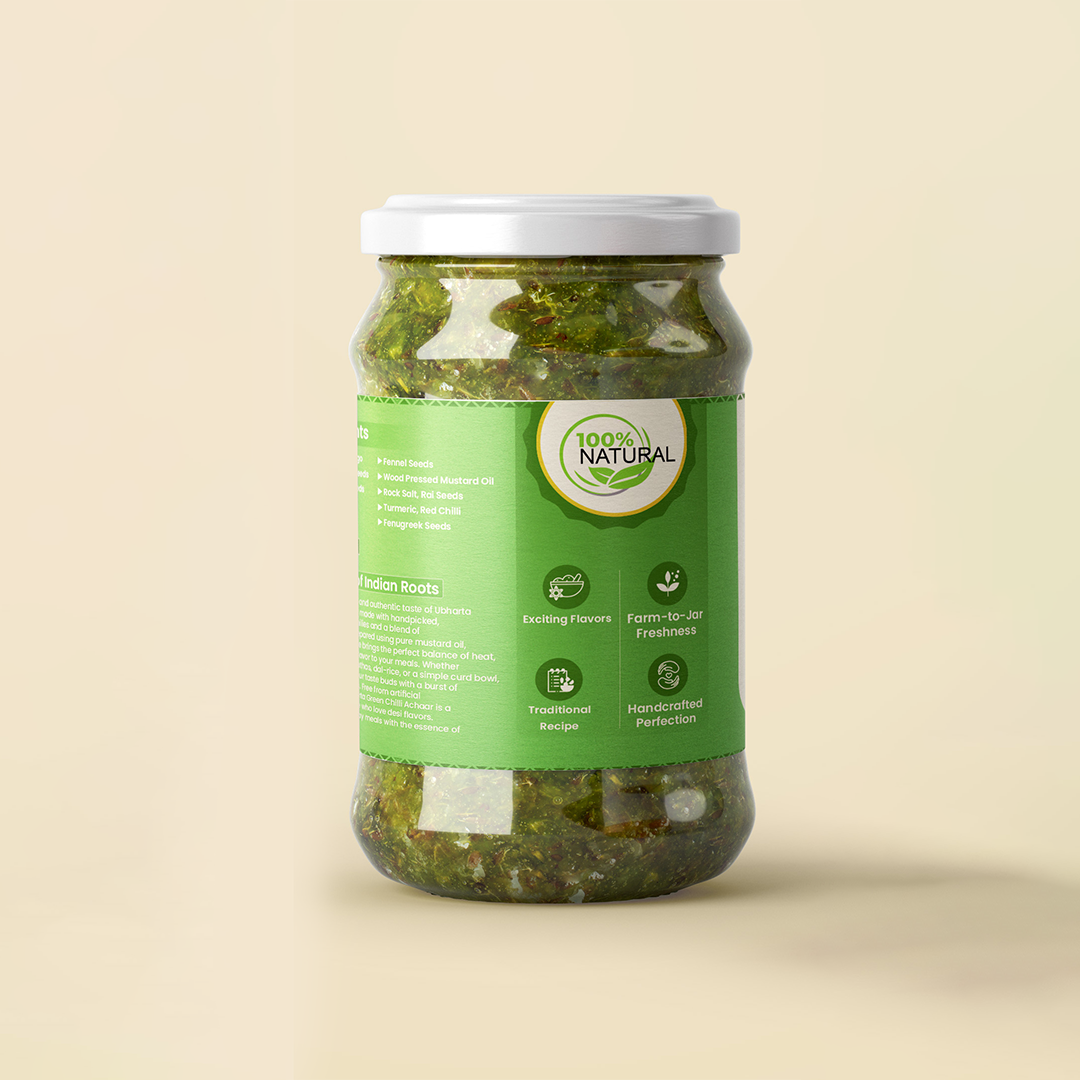 Green Chilli Pickle 500gm