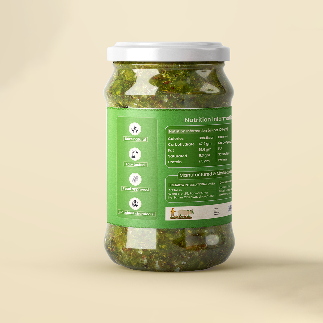 Green Chilli Pickle 500gm
