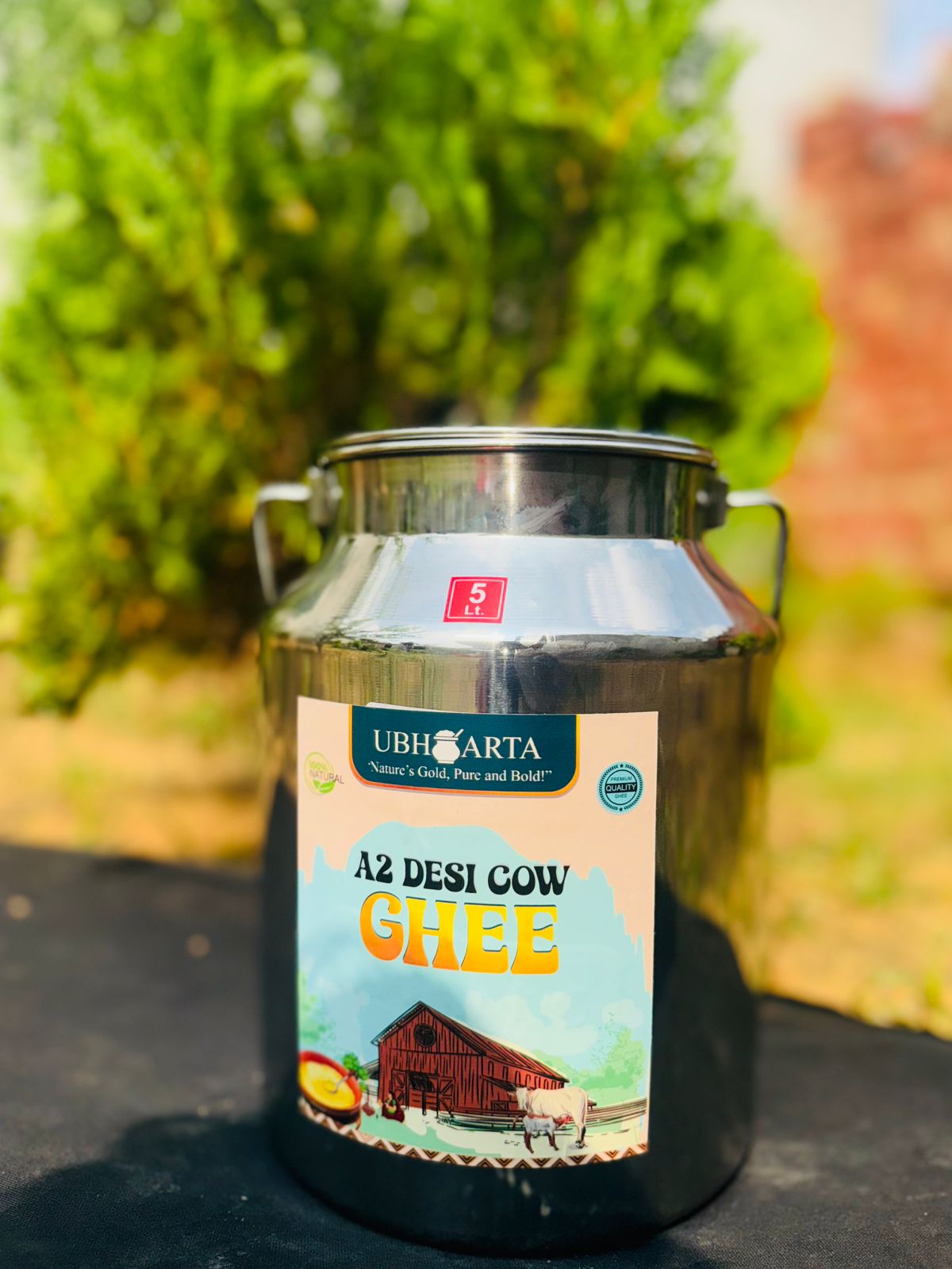A2 Desi Cow Bilona Ghee 5 Ltr