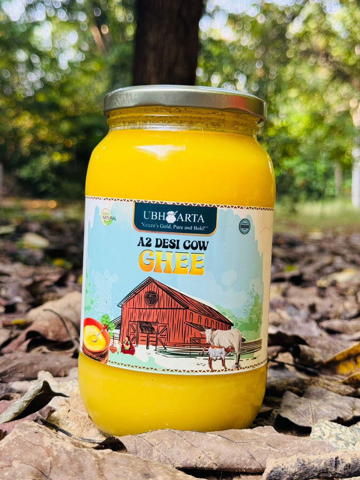 A2 Desi Cow Bilona Ghee 1 Liter