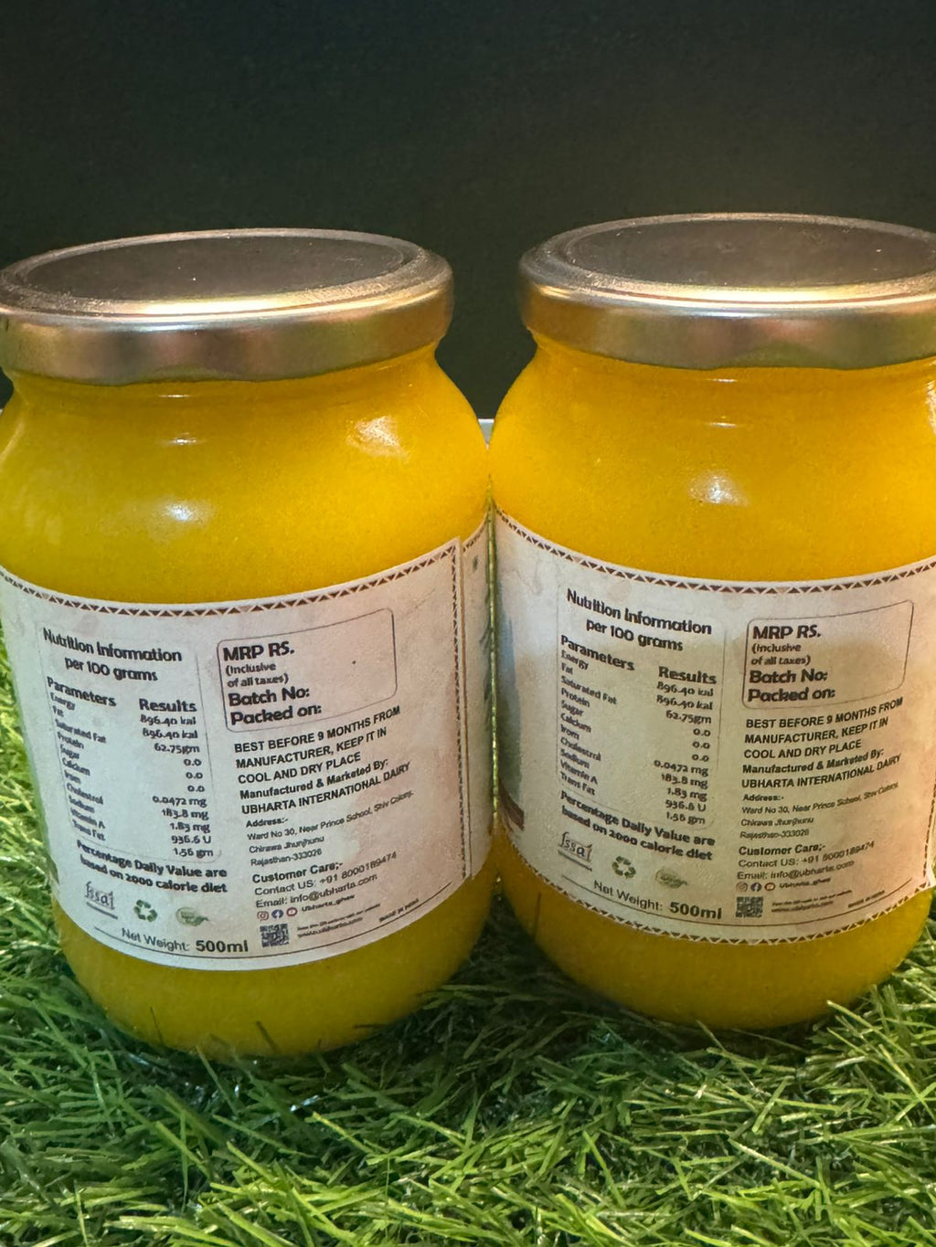 A2 Desi Cow Bilona Ghee 500ml