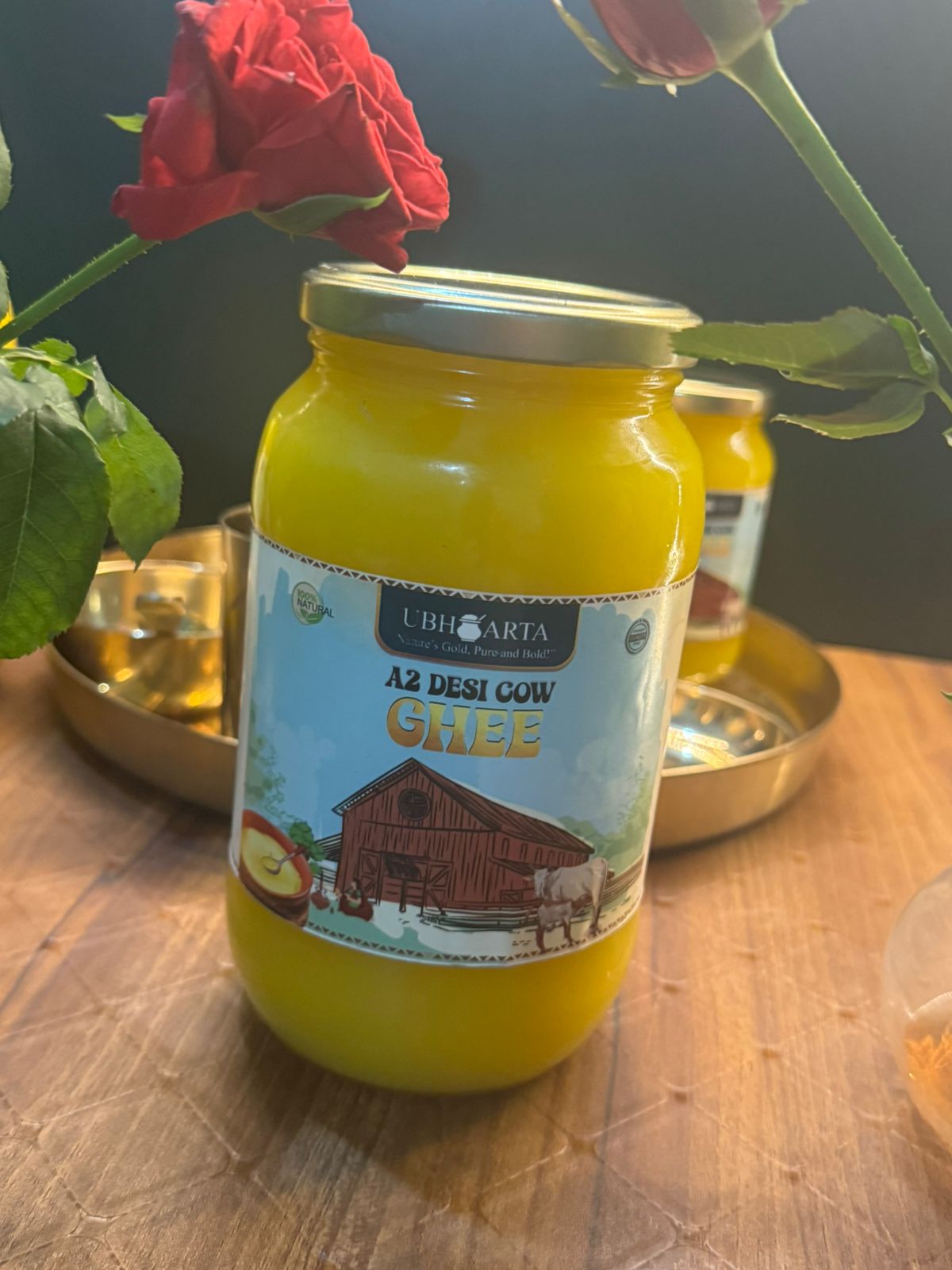 A2 Desi Cow Bilona Ghee 1 Liter