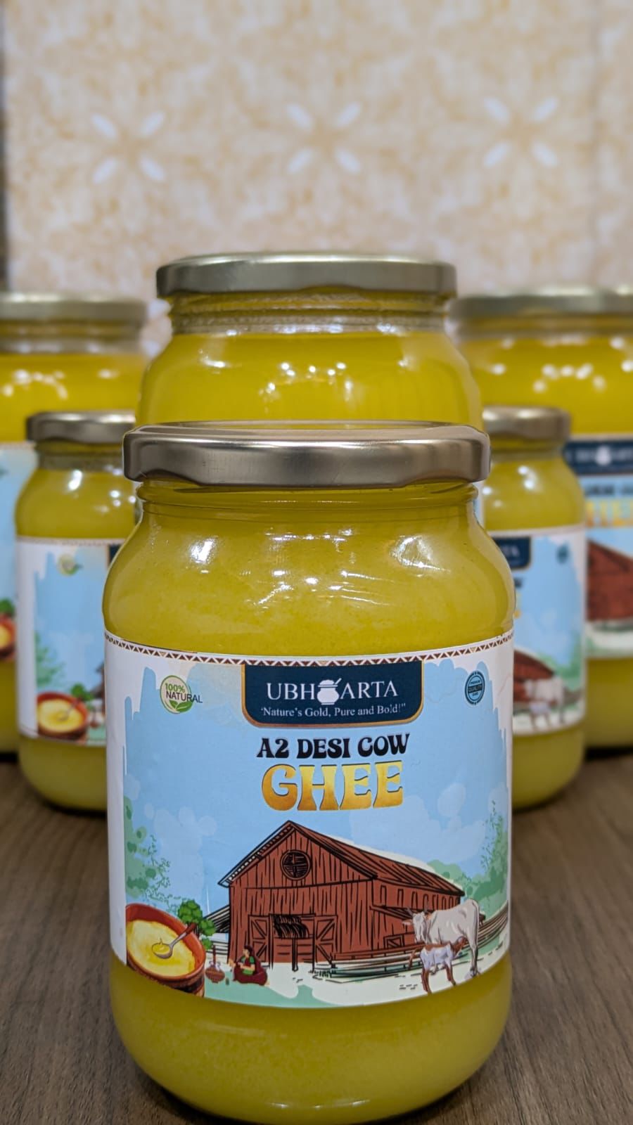 A2 Desi Cow Bilona Ghee 500ml