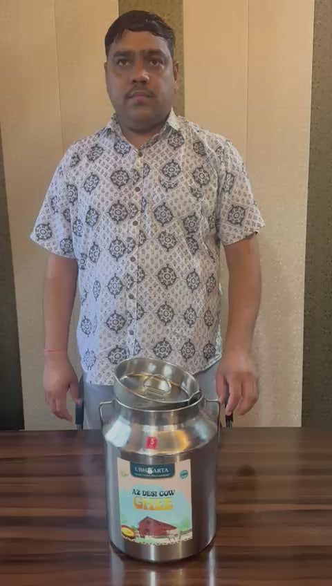 A2 Desi Cow Bilona Ghee 5 Ltr